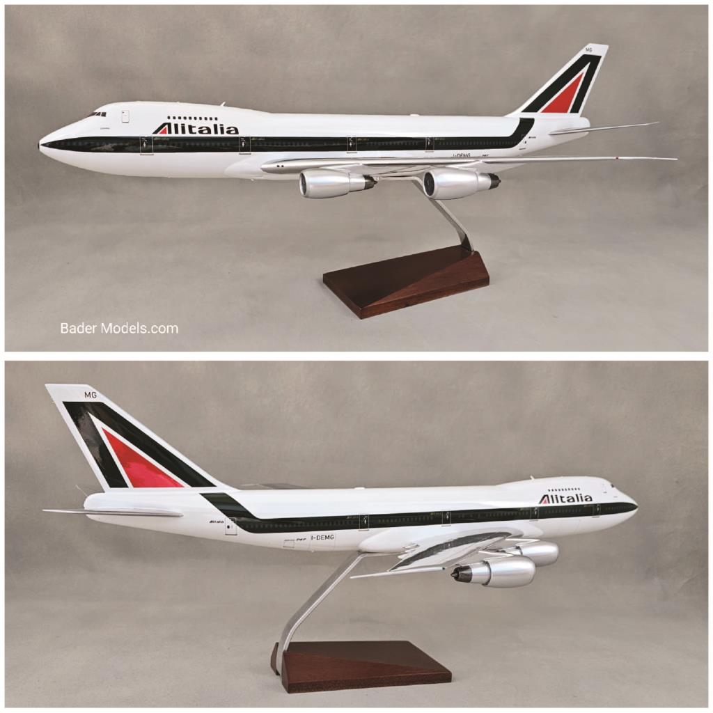 Alitalia - B747-200 - (1:72)